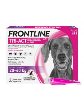 Frontline Tri-Act dla Psw 20-40 kg L 3 Pipety