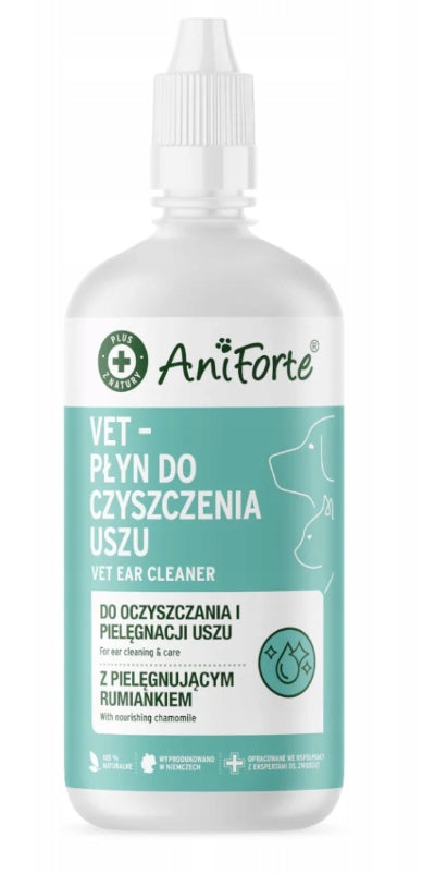AniForte Płyn do Czyszczenia Uszu z Rumiankiem 250ml