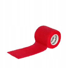 Recovital Bandaż kohezyjny 5cm czerwony