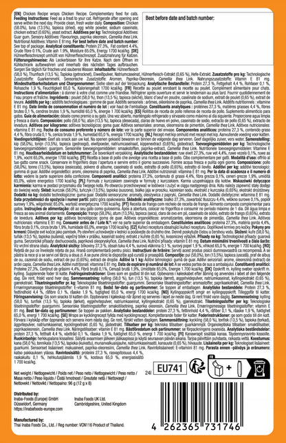 INABA CAT FUN BITES CHICKEN RECIPE 8x12g (96g)