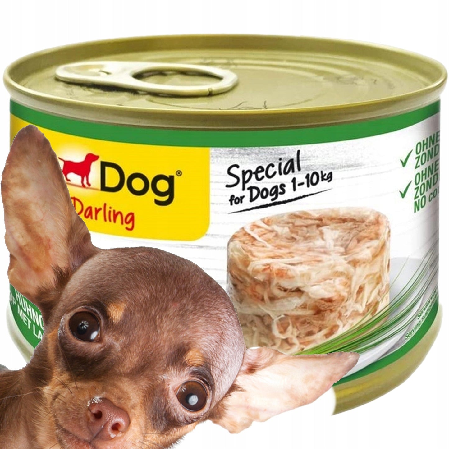 GIMDOG Little Darling Pure Delight kurczak i jagnięcina 150g