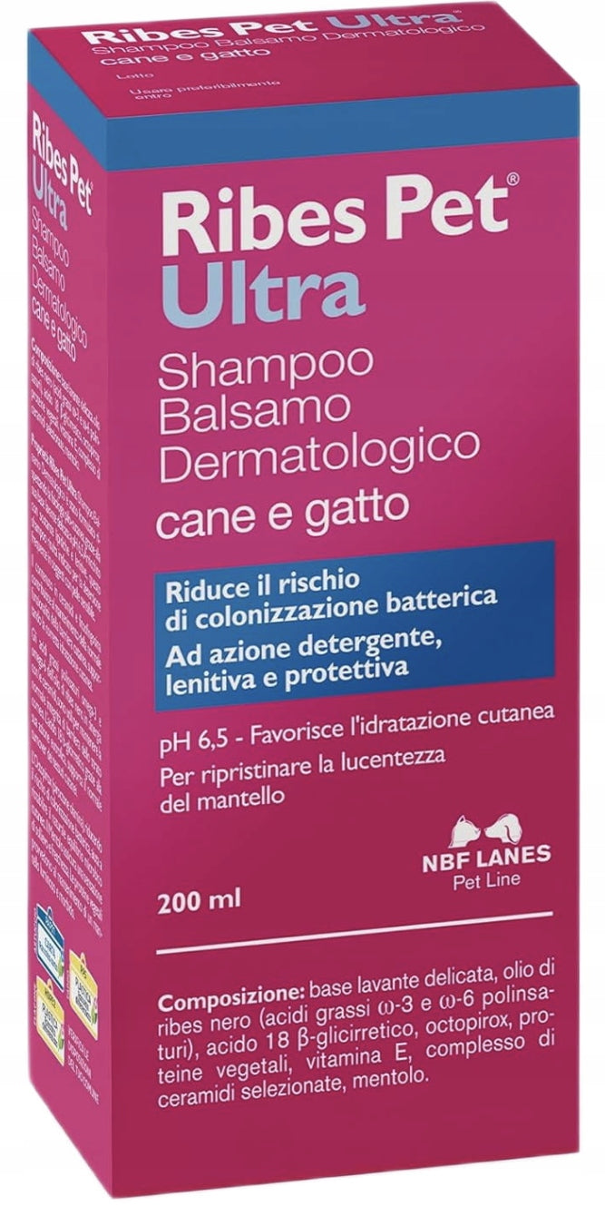 Ribes Pet Ultra cane e gatto shampoo 200 ml