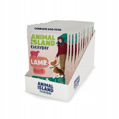 ANIMAL ISLAND Everyday Pasztet z jagnięciny 10x150g dla psów ras małych