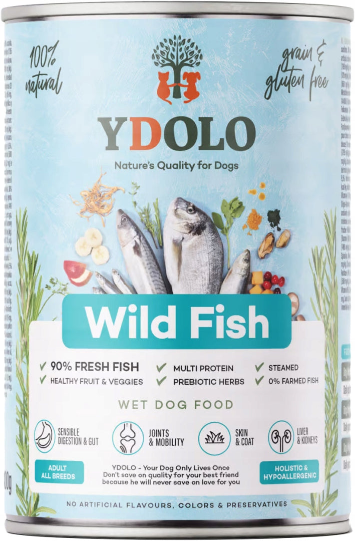 YDOLO Wild Fish karma mokra ryba 400g