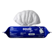 DOUXO Skin &amp; Coat SPA Wipes 100sztuk ultrabezpieczne wielofunkcyjne chusteczki dla psów i kotów