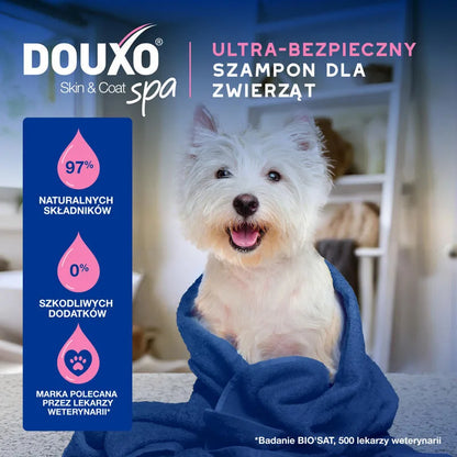 DOUXO Skin & Coat SPA Itch-Soothing 250ml ultrabezpieczny szampon dla psów z wrażliwą i swędzącą skórą