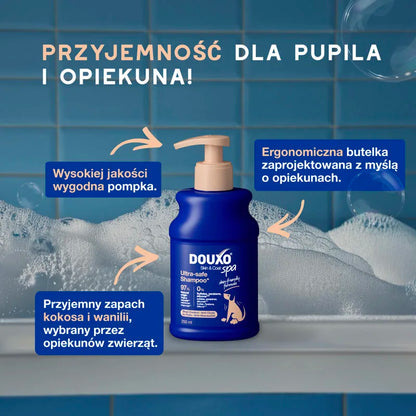 DOUXO Skin & Coat SPA Shed Control 250ml ultrabezpieczny szampon przeciw nadmiernemu linieniu dla psów