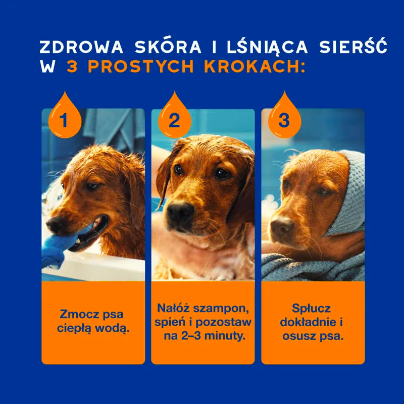 DOUXO Skin & Coat SPA 2in1 Detangling 250ml ultrabezpieczny szampon 2w1 z odżywką dla psów