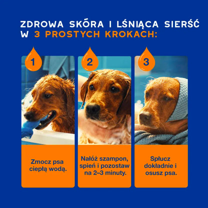 DOUXO Skin & Coat SPA 2in1 Detangling 250ml ultrabezpieczny szampon 2w1 z odżywką dla psów