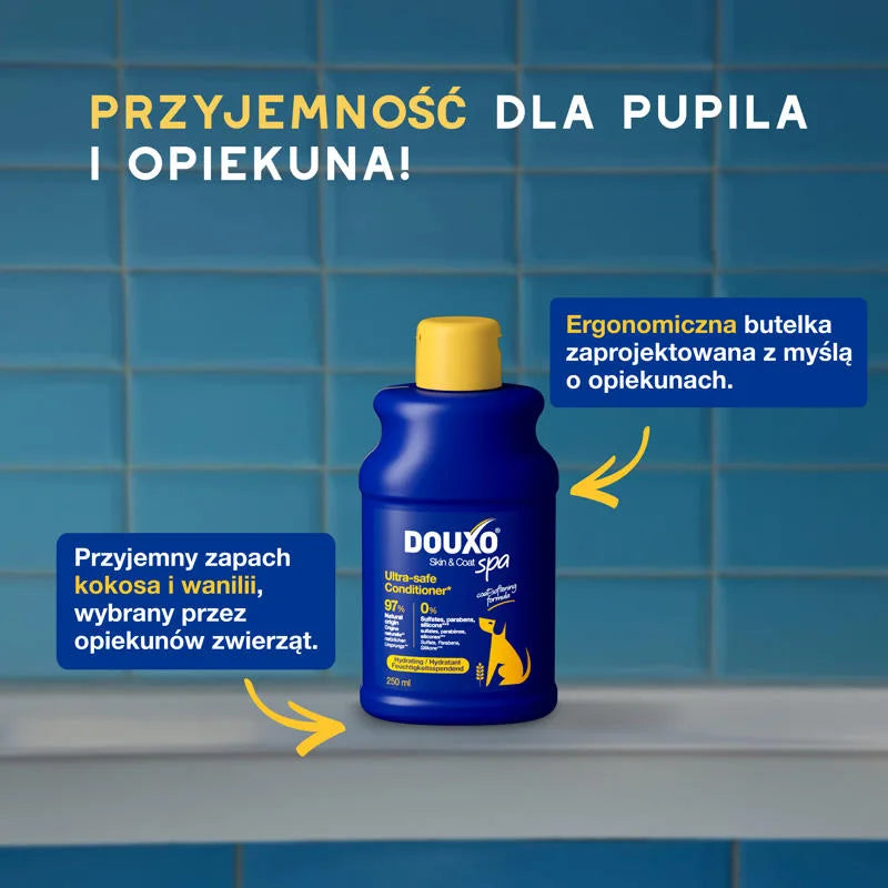 DOUXO Skin & Coat SPA Conditioner 250 ml ultrabezpieczna odżywka owsiana dla psów