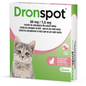 Vetoquinol Dronspot Pipety dla Małego Kota 0,5 kg - 2,5 kg 2 x 0,35 ml