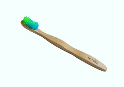 TOTOBI Ekologiczna szczoteczka do zębów dla psa rozmiar L niebiesko-zielona