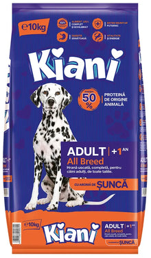 KIANI Adult All Breed Ham 10kg o smaku szynki dla psów dorosłych