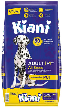 KIANI Adult All Breed Chicken 10kg o smaku kurczaka dla psów dorosłych
