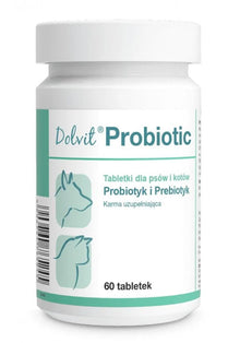 Dolfos Dolvit Probiotic Dla Psów i Kotów 60 Tabletek