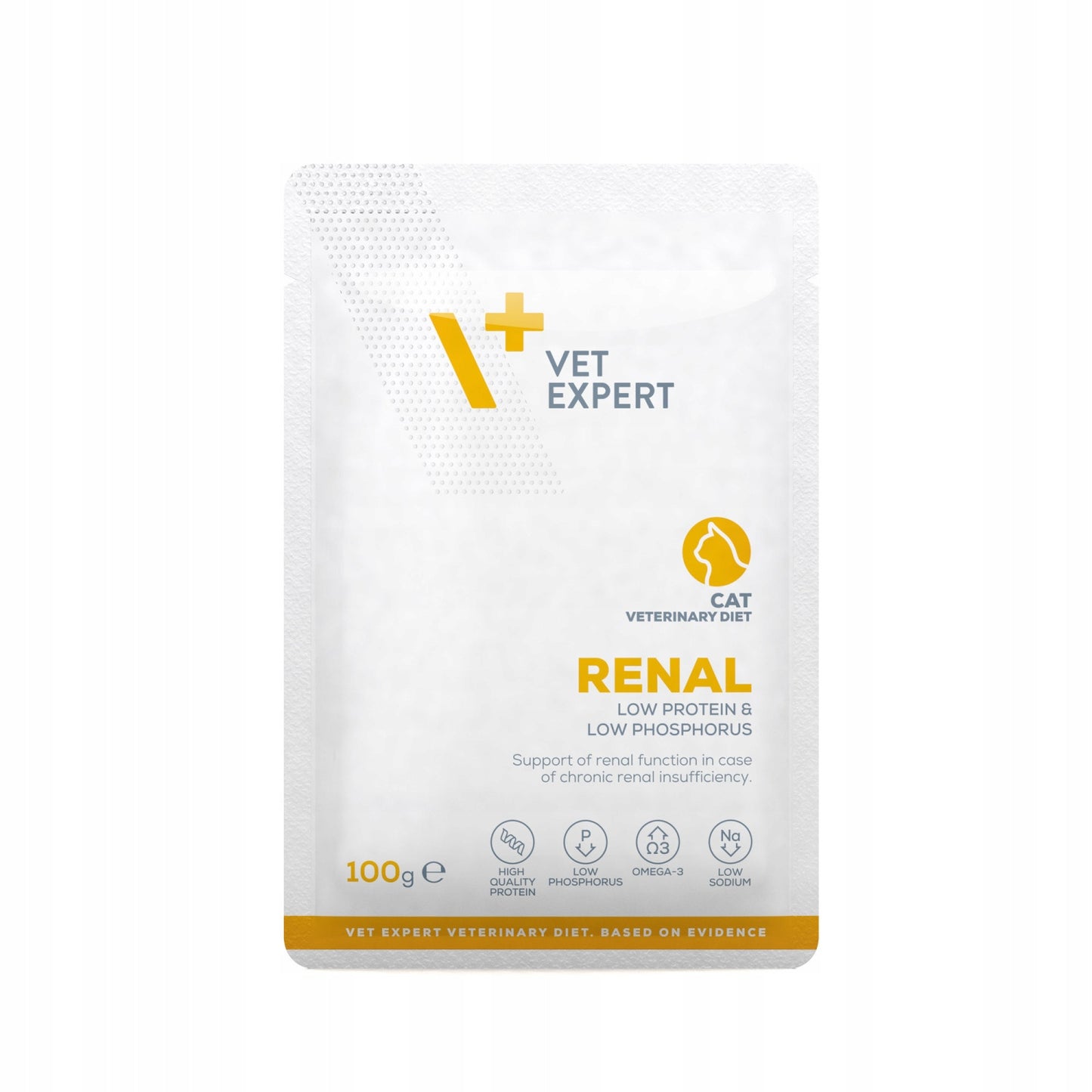 VET EXPERT 4t VD Renal Cat 12x100g - mokra karma weterynaryjna dla kotów