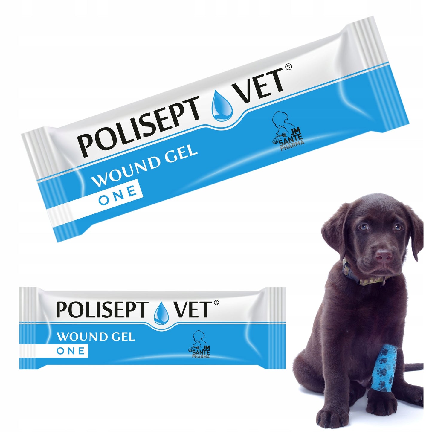 POLISEPT VET Wound Gel One 5ml żelowy opatrunek dla psa i kota