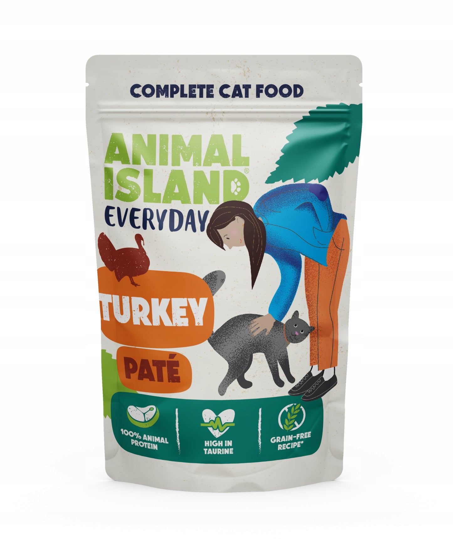ANIMAL ISLAND Everyday pasztet z indykiem 12x85g