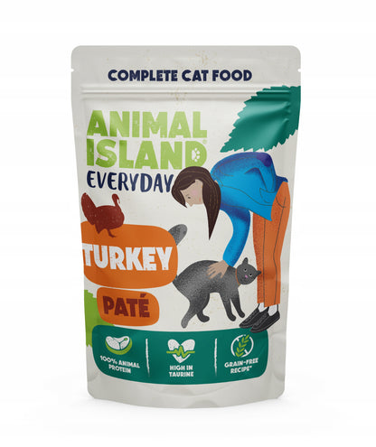 ANIMAL ISLAND Everyday pasztet z indykiem 12x85g