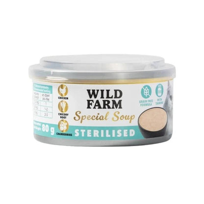 Wild Farm Cat Special Soup 80g Sterilised
