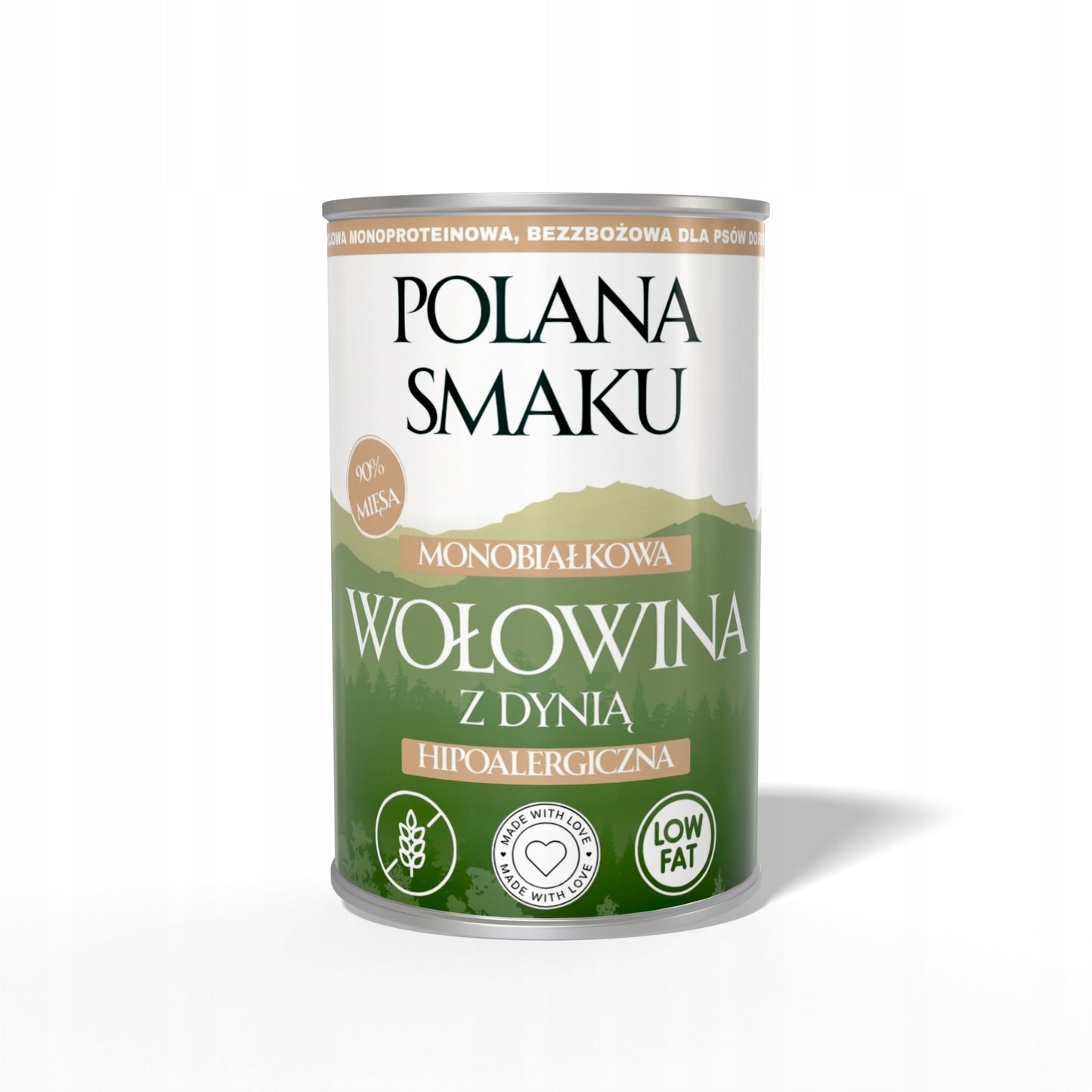 POLANA SMAKU Wołowina z Dynią 400g karma mokra monoproteinowa dla psów dorosłych
