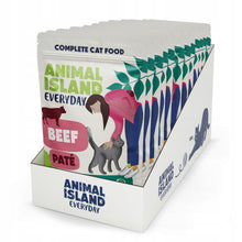 Animal Island Everyday Karma mokra dla kota pasztet z wołowiną 12 x 100 g