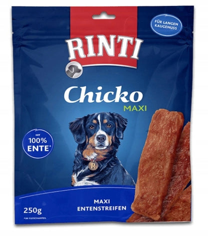 RINTI Snacks Chicko Maxi Kaczka 250g mięsna przekąska dla psów ras dużych
