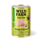 WILD FARM Cat Premium Grain Free Chicken and Salmon 400g