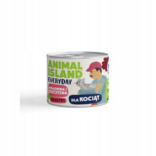 ANIMAL ISLAND Everyday Kocięta Wołowina i Dziczyzna 185g karma mokra dla kociąt