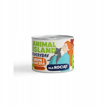 ANIMAL ISLAND Everyday Kocięta Indyk i Kaczka 185g karma mokra dla kociąt