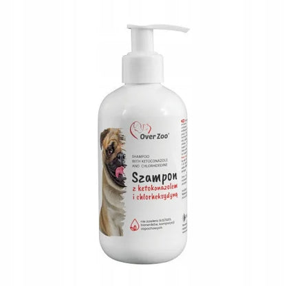 Over Zoo Szampon ketokonazol chlorheksydyna 250ml