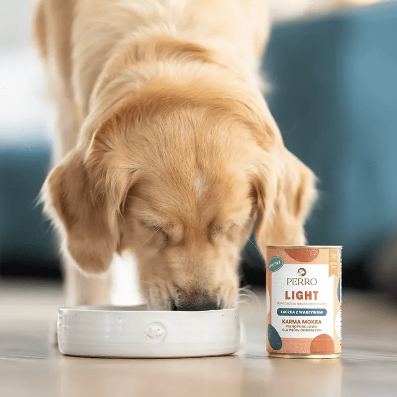 PERRO Light Kaczka z warzywami 400g monobiałkowa karma mokra dla psów dorosłych