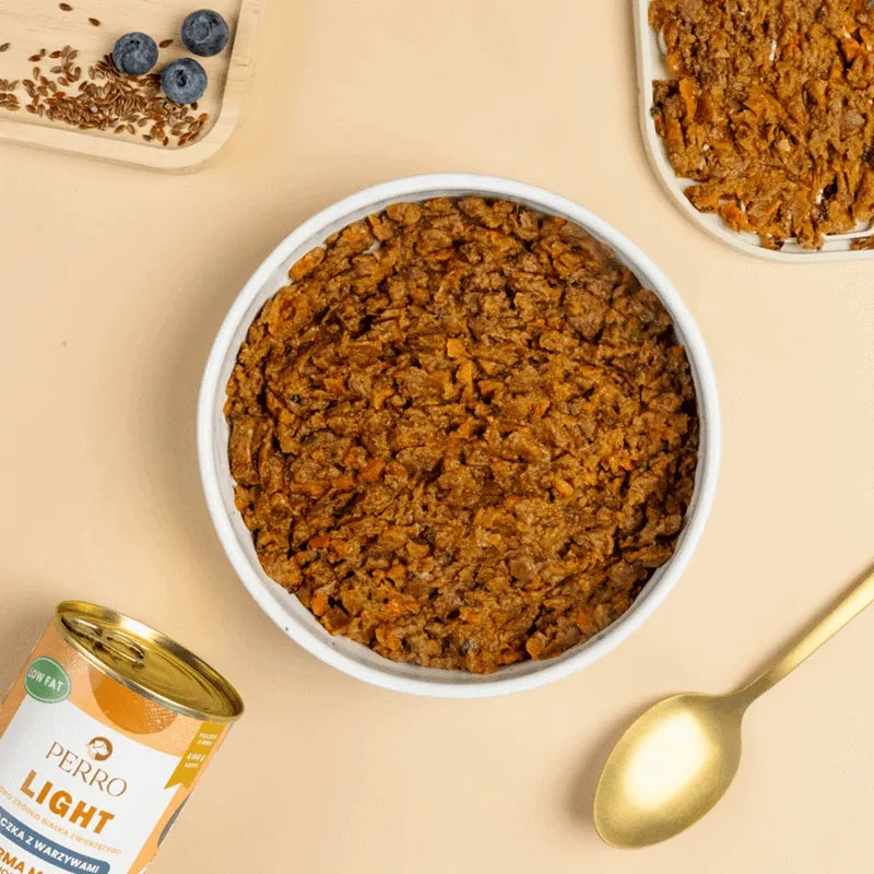 PERRO Light Kaczka z warzywami 400g monobiałkowa karma mokra dla psów dorosłych