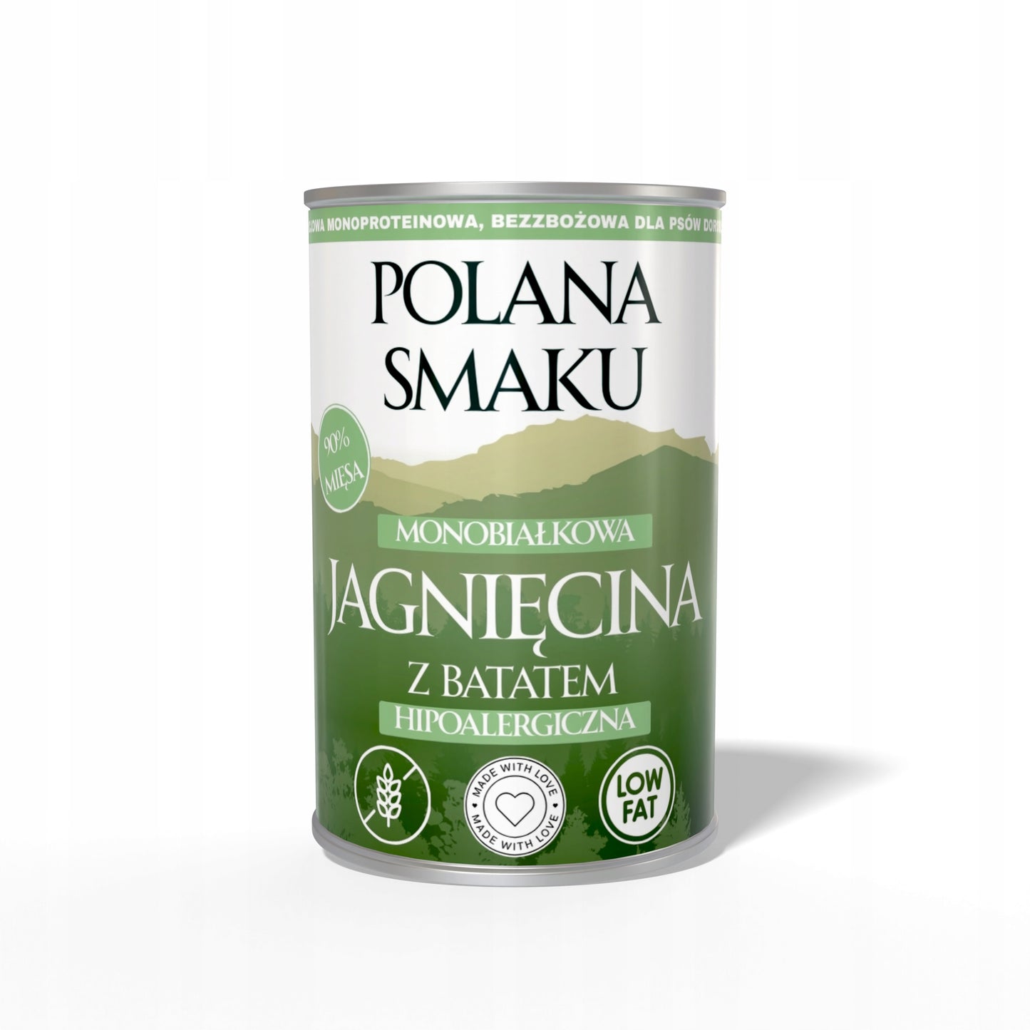 POLANA SMAKU Jagnięcina z Batatami 400g karma mokra monoproteinowa dla psów dorosłych