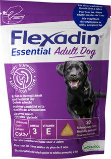 Flexadin Adult Dog 30 kęsów wsparcie stawów psa