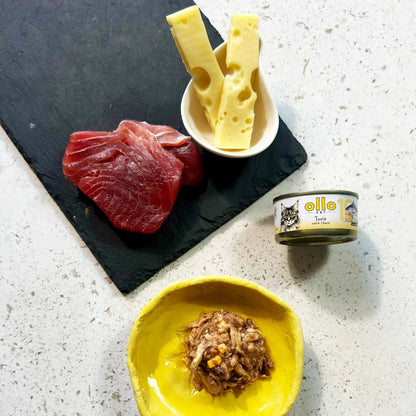 Ollo Cat nr 10 Tuńczyk z Serem 70g karma mokra dla kota