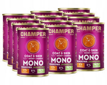 CHAMPER Coat&Skin Monobiałkowa Jagnięcina 400g karma mokra dla psów dorosłych