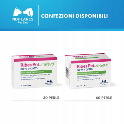 NBF Lanes Ribes Pet Sollievo cane e gatto 30 kapsułek