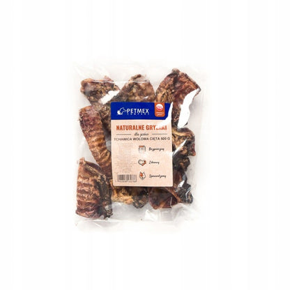 Petmex Tchawica Wołowa Cięta Gryzak Naturalny 500G