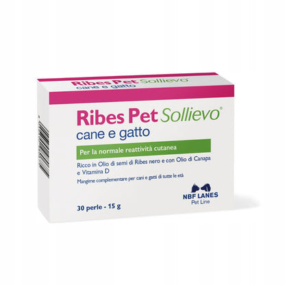 NBF Lanes Ribes Pet Sollievo cane e gatto 30 kapsułek