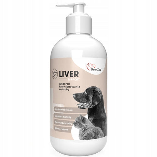 Over Zoo Liver Support - wsparcie wątroby psów i kotów 250ml