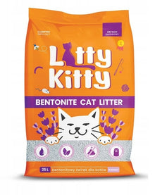 Litty Kitty Żwirek Bentonitowy Lawendowy dla kota 25 litrów