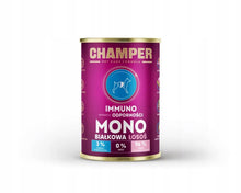 CHAMPER Immuno Monobiałkowa Łosoś 400g karma mokra dla psów dorosłych