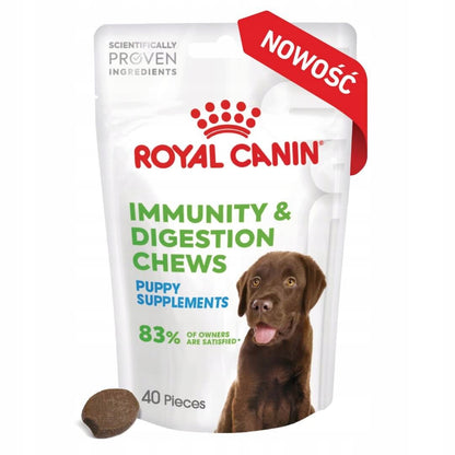 Royal Canin Immunity & Digestion Chews Puppy Supplements 100g