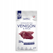 BALTICA Nutraceutic Hypoallergenic Venison &amp; Rice XS/S 3kg