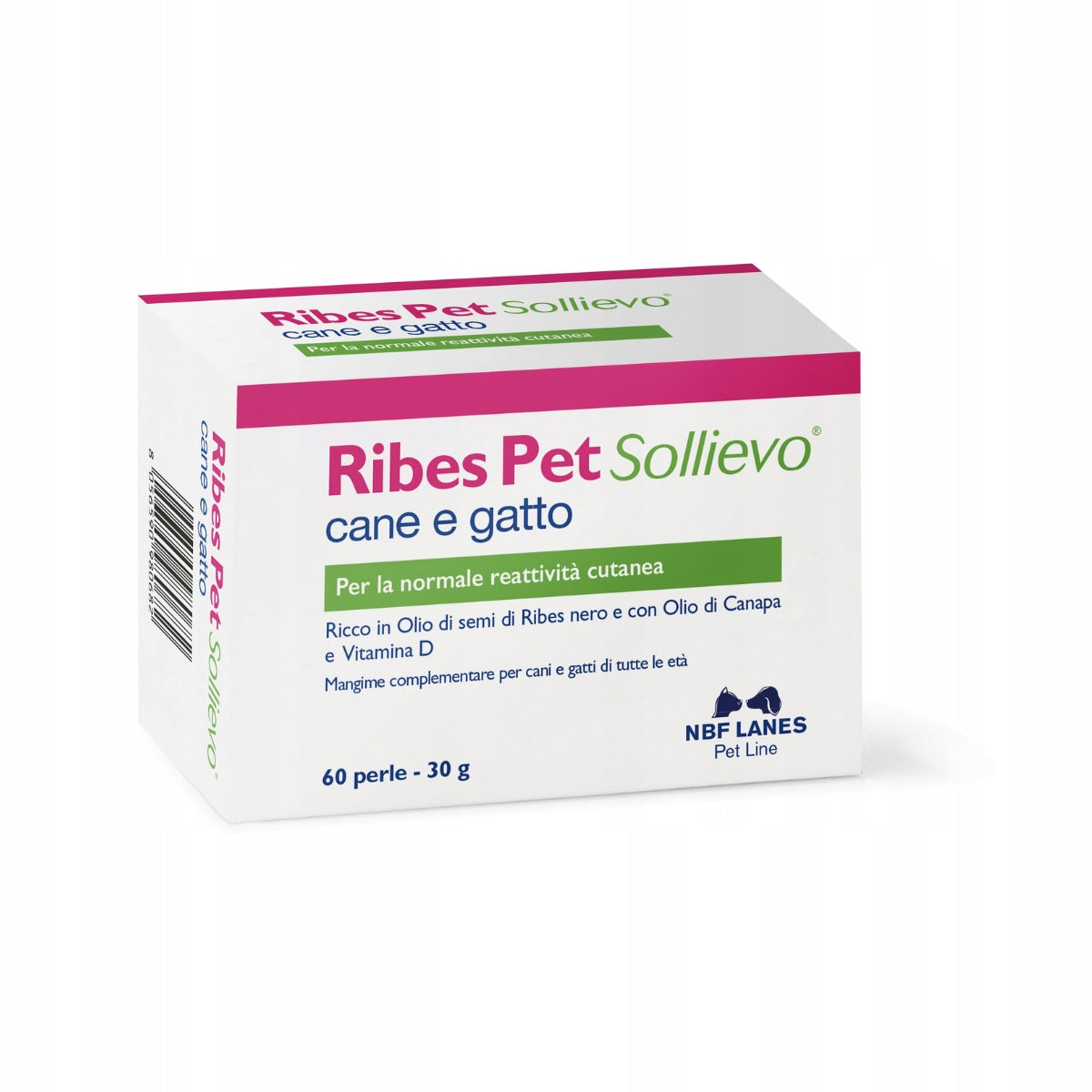Ribes Pet Sollievo cane e gatto 60 kapsułek
