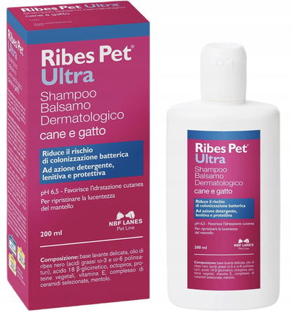 Ribes Pet Ultra cane e gatto shampoo 200 ml