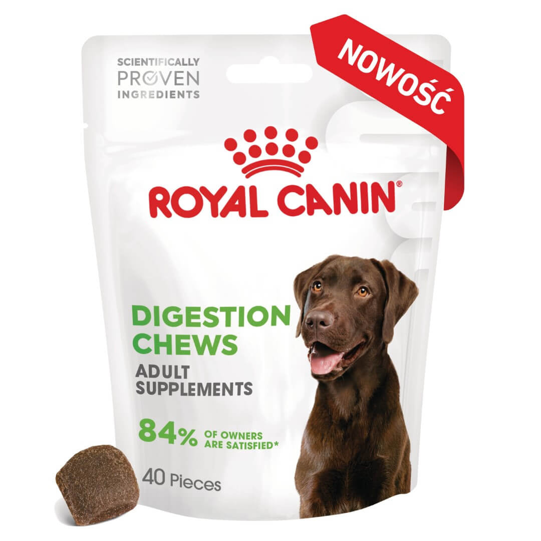 ROYAL CANIN Digestion Chews Adult Dog Supplements 160g Przysmak dla psa