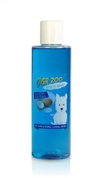 Over Zoo Szampon Kokosowy dla Psów o Białej i Jasnej Sierści 200 ml