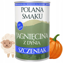 POLANA SMAKU Jagnięcina z Dynią 400g karma mokra monoproteinowa dla szczeniąt